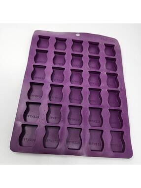 Scentsy Wax Melt Mold Tray Silicone 24 Cavity Purple